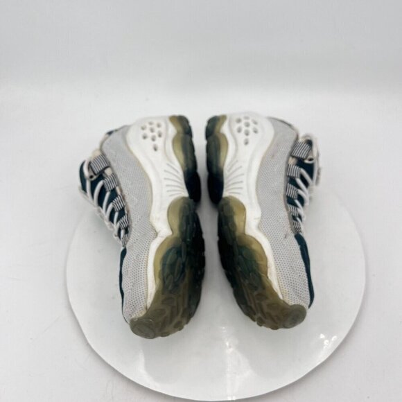 Vintage Reebok DMX Run Men Size 8.5 Silver Ultramarine White Neon Green Shoes - Picture 8 of 15